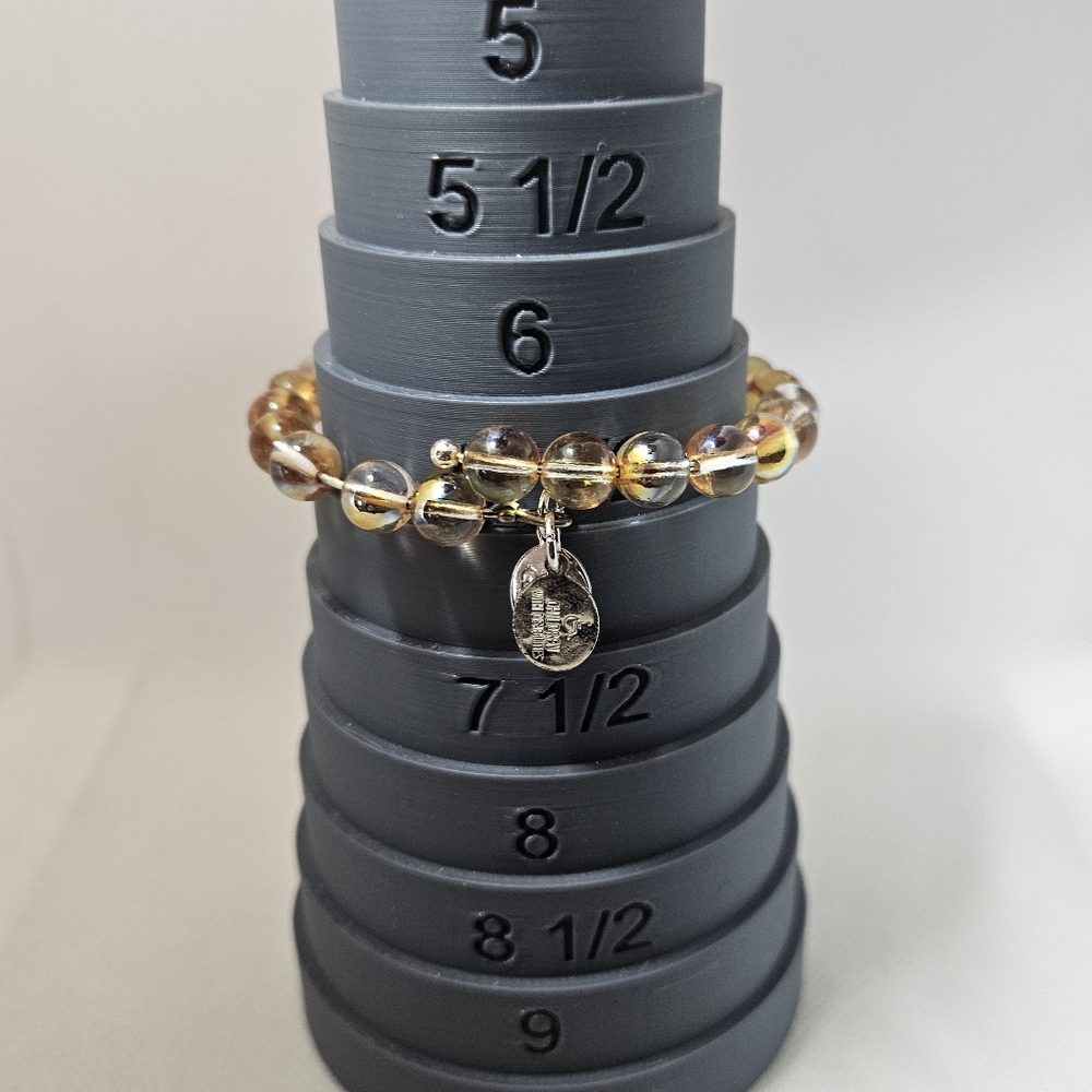 Wind & Fire Crystal Wrap Bracelet Made With Crystals From Swarovski - Picture 3 of 5
